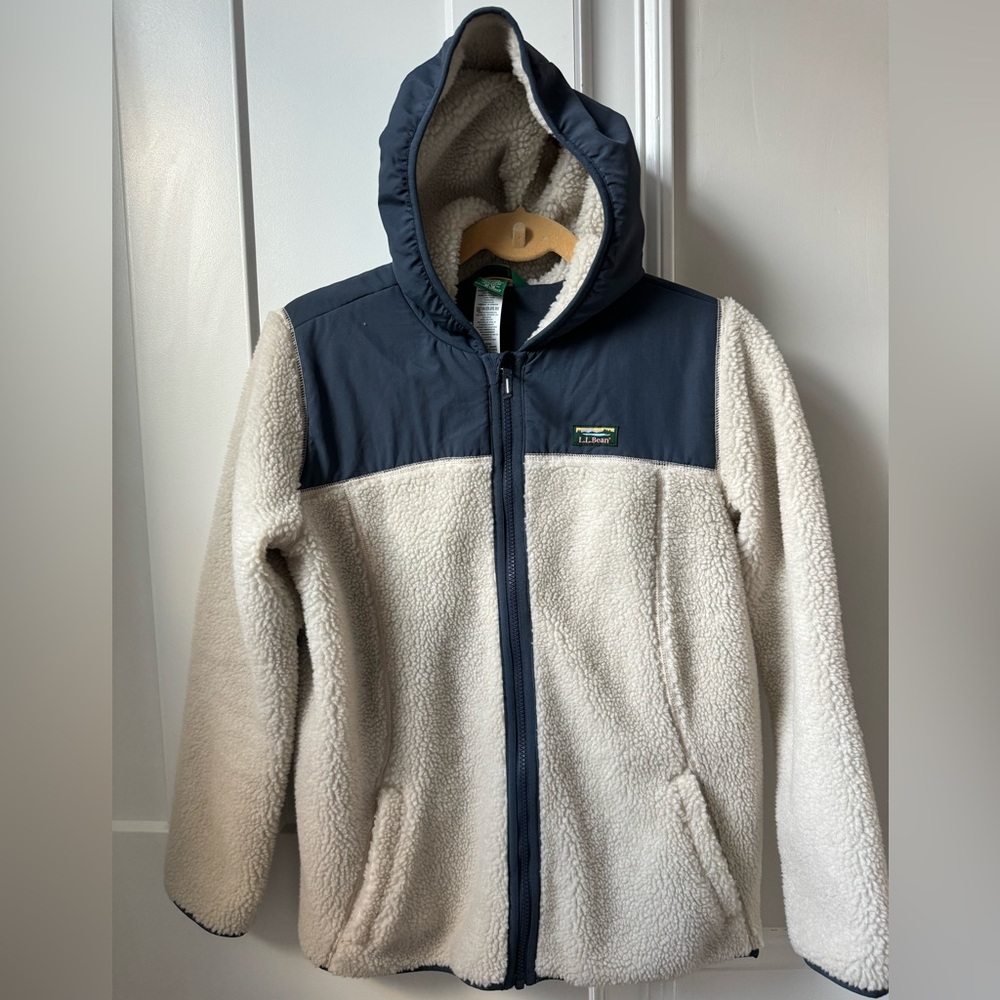 L.L. Bean sherpa jacket